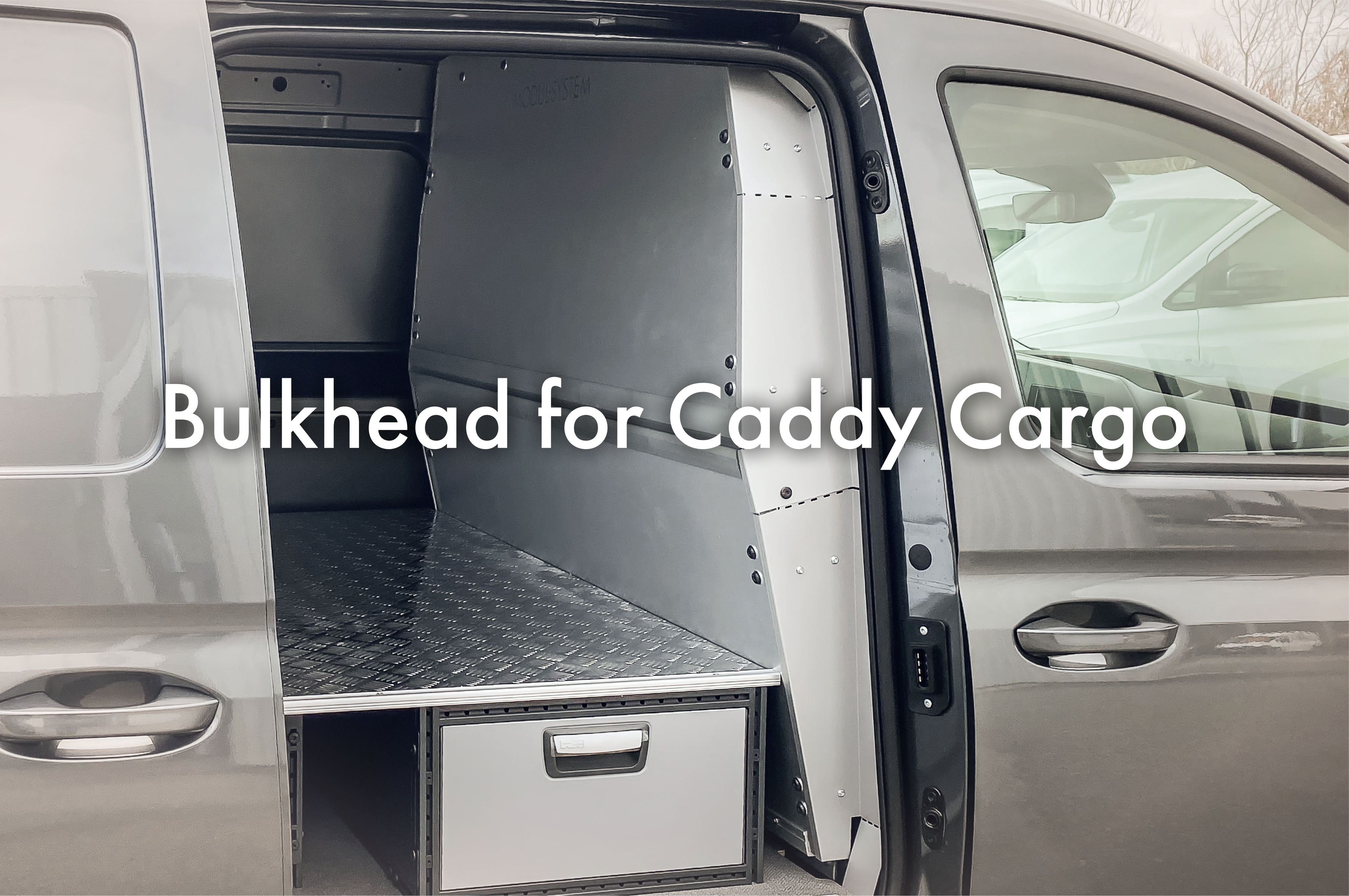 Mampara de seguridad para el Caddy Cargo 