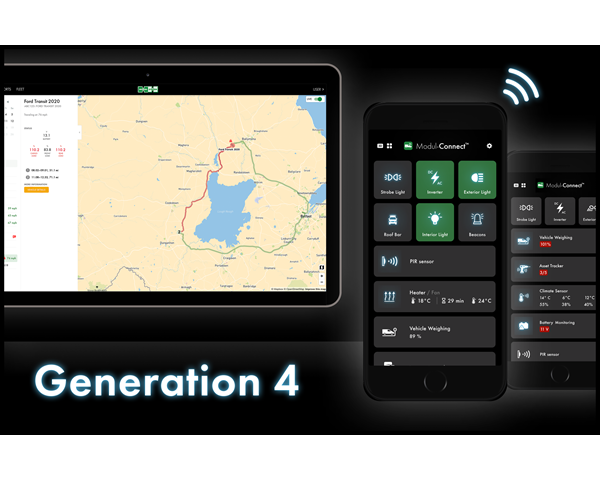 Prepare su flota de vehículos para el futuro con Modul-Connect Generation 4