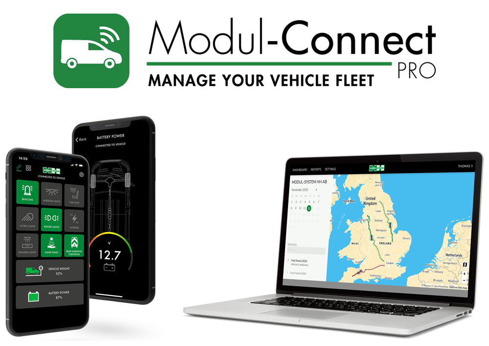 Modul-Connect PRO - Gestione su flota de vehículos